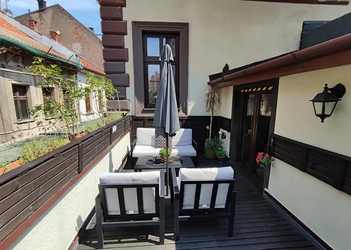 Apartament Podcienie Z Tarasem Bielsko-Biala Old Town